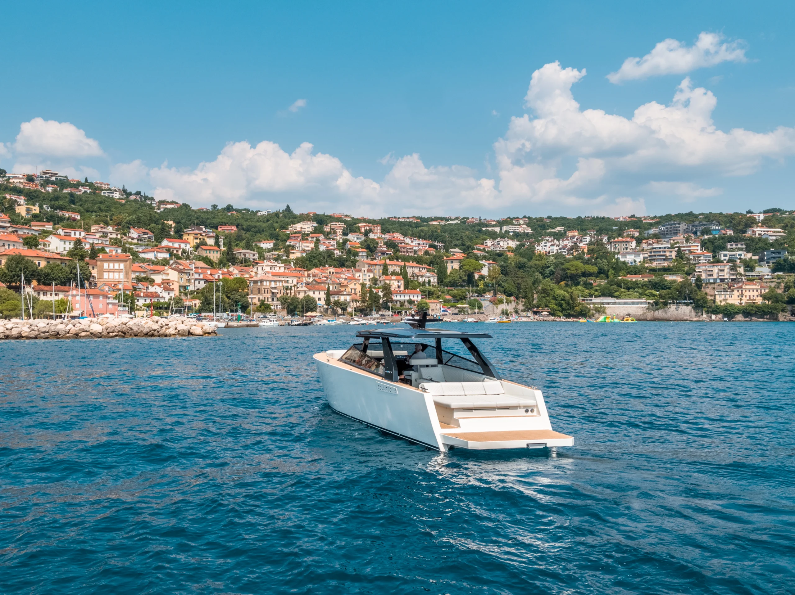 Colnago C45 charter boat in Opatija — view 2