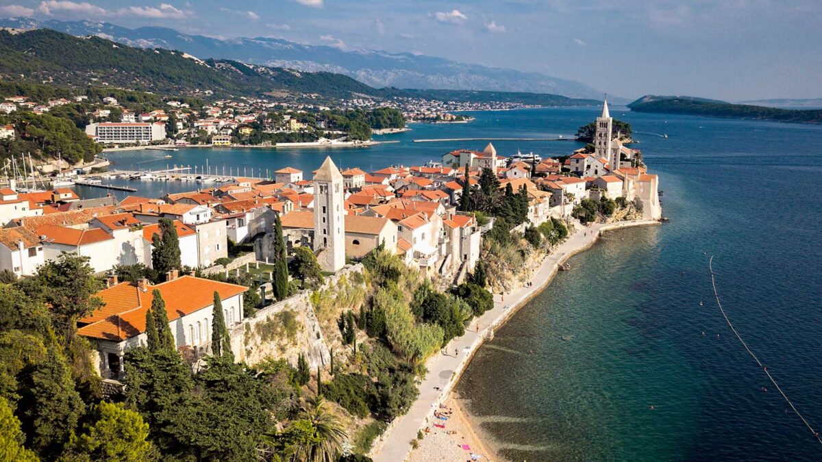Boat trip to Island of Rab - Italian Charm from Opatija